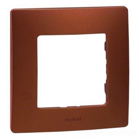 Рамка 1-а, колір какао, Legrand Etika