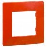 Рамка 1-я, цвет красный, Legrand Etika 672531
