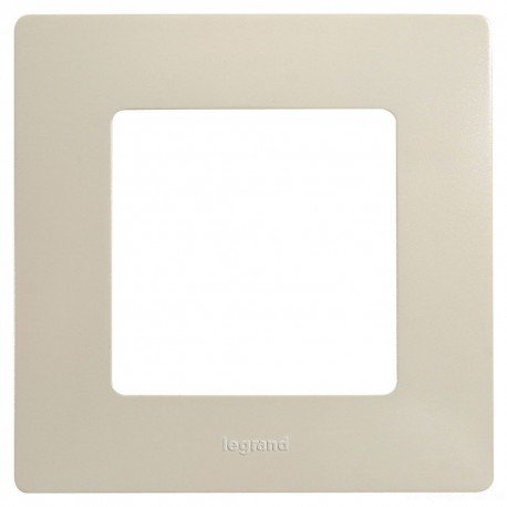 Рамка 1-а, колір слонова кістка, Legrand Etika