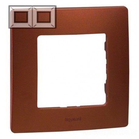 Рамка 2-я, цвет какао, Legrand Etika 672572