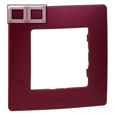 Рамка 2-а, колір сливовий, Legrand Etika