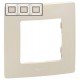 Рамка 3-я, цвет слоновая кость, Legrand Etika 672513