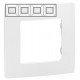 Рамка 4-я, цвет белый, Legrand Etika 672504