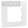 Рамка 4-я, цвет белый, Legrand Etika 672504