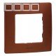 Рамка 4-я, цвет какао, Legrand Etika 672574