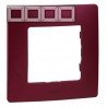 Рамка 4-а, колір сливовий, Legrand Etika