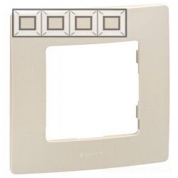 Рамка 4-я, цвет слоновая кость, Legrand Etika 672514