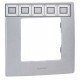 Рамка 5-я, цвет алюминий, Legrand Etika 672555