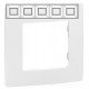 Рамка 5-а, колір білий, Legrand Etika