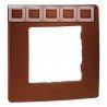 Рамка 5-я, цвет какао, Legrand Etika 672575