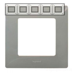 Рамка 5-я, цвет светлая галька, Legrand Etika 672525