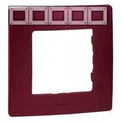 Рамка 5-а, колір сливовий, Legrand Etika