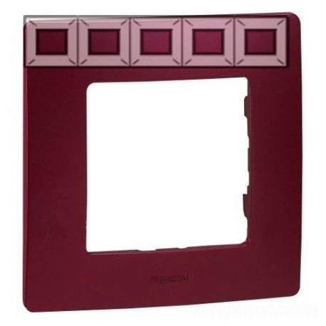 Рамка 5-а, колір сливовий, Legrand Etika
