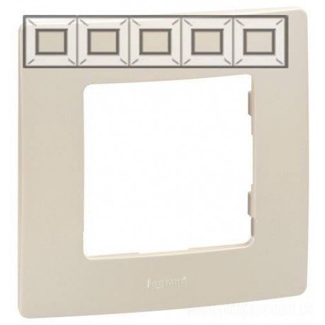 Рамка 5-я, цвет слоновая кость, Legrand Etika 672515
