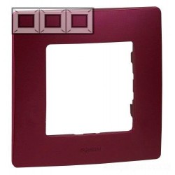 Рамка 3-а, колір сливовий, Legrand Etika