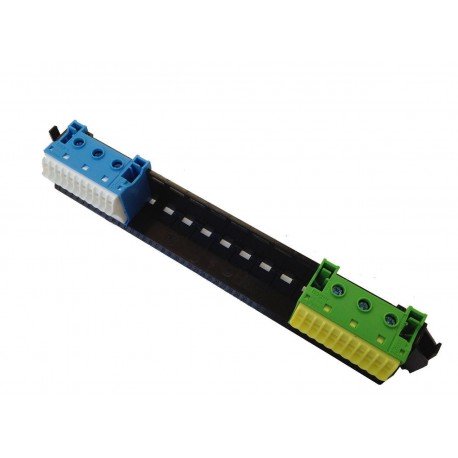 Тримач з клемами PE і N: 11xN + 11xPE / 3xN + 3xPE, VZ461 Hager