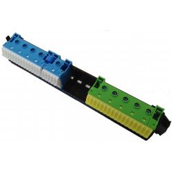 Тримач з клемами PE і N: 19xN + 17xPE / 5xN + 5xPE, VZ463 Hager