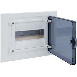 Щит внутренней установки Hager Golf VF108TD, 8 модулей с прозрачной дверцей