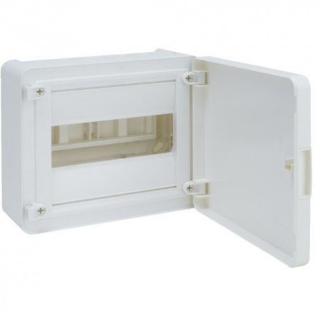 Щит наружной установки Hager Golf VS108PD, 8 модулей с белой дверцей