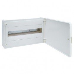 Щит зовнішній Hager Golf VS118PD, 18 модулів білі дверцята