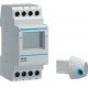 Таймер цифровой, недельный, Cronotec, 16А, 2 СО, резерв хода, Hager, EG203