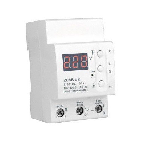 Реле контроля напряжения ZUBR D50