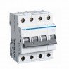 Автоматичний вимикач 3 А, 4 полюса, тип C, 6kA, MC403A Hager