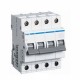 Автоматичний вимикач 50 А, 4 полюса, тип C, 6 kA, MC450A Hager