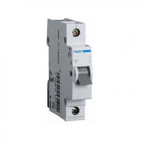 Автоматичний вимикач 3 А, 1 полюс, тип C, 6 kA, MC103A Hager