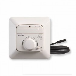 Терморегулятор с УЗО и датчиком пола, 16A, Jussi, Ensto
