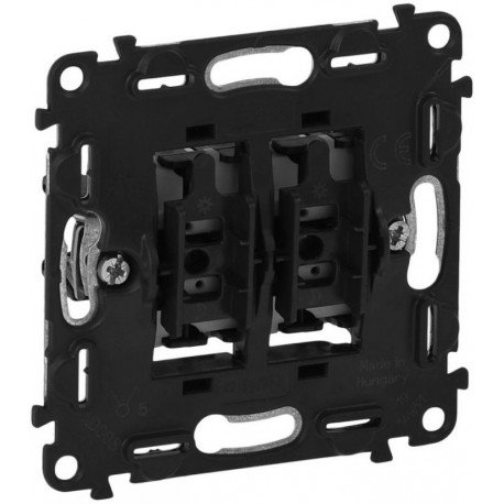 Механизм выключателя 2-клавишного, Valena Life/Allure, Legrand 752005