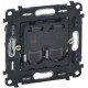 Механизм розетки телефонной RJ11, 2-ная, 4 контакта, Valena Life/Allure, Legrand 753039