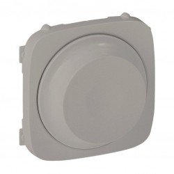 Лицевая панель светорегулятора поворотного, цвет алюминий, Valena Allure, Legrand 752047
