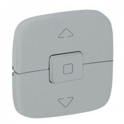 Лицевая панель механизма управления жалюзи, цвет алюминий, Valena Allure, Legrand 755147