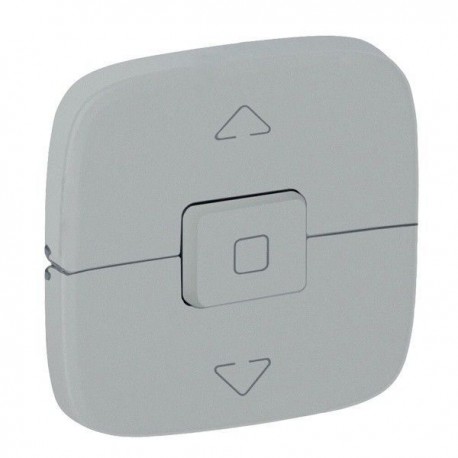 Лицевая панель механизма управления жалюзи, цвет алюминий, Valena Allure, Legrand 755147