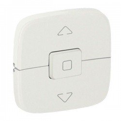 Лицевая панель механизма управления жалюзи, цвет белый, Valena Allure, Legrand 755145