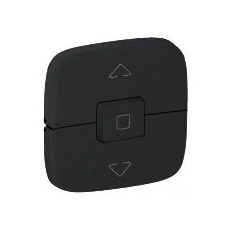 Лицевая панель механизма управления жалюзи, цвет черный, Valena Allure, Legrand 755148