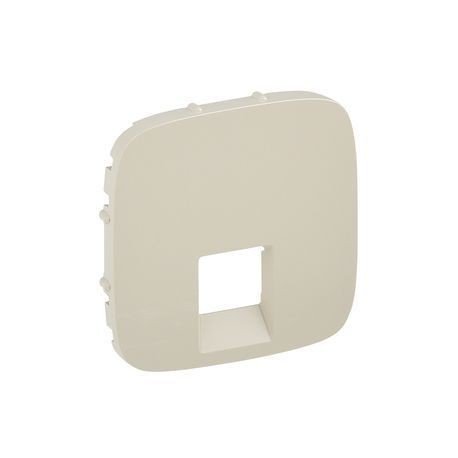 Лицьова панель розетки комп'ютерної RJ11, RJ45, одинарної