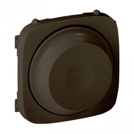 Лицевая панель светорегулятора поворотного, цвет черный, Valena Allure, Legrand 752048