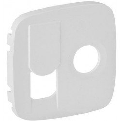 Лицевая панель ТV+RJ45, цвет белый, Valena Allure, Legrand 754835