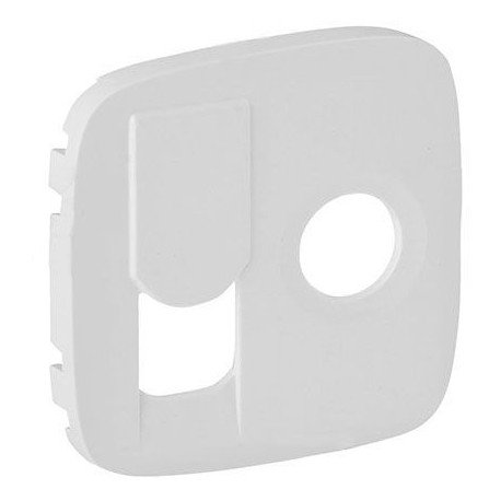 Лицевая панель ТV+RJ45, цвет белый, Valena Allure, Legrand 754835