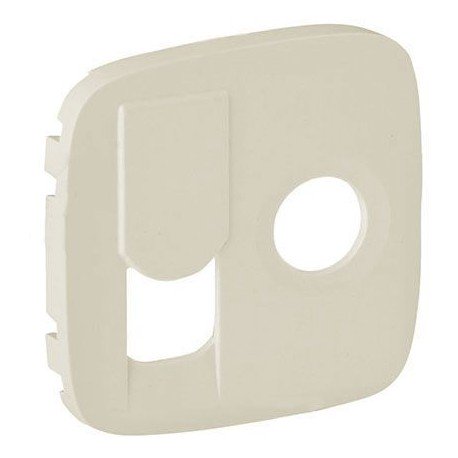 Лицевая панель ТV+RJ45, цвет слоновая кость, Valena Allure, Legrand 754836