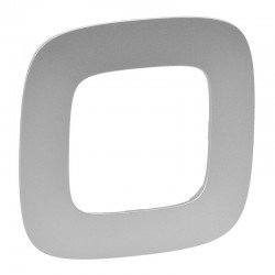 Рамка 1-я цвет алюминий, Valena Allure 754391