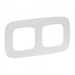 Рамка 2-я цвет белый, Valena Allure 754302