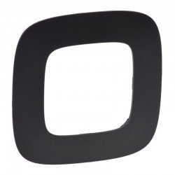 Рамка 1-я цвет матовый черный, Valena Allure 754401