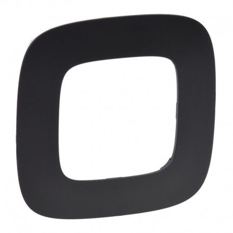 Рамка 1-а колір матовий чорний, Valena Allure