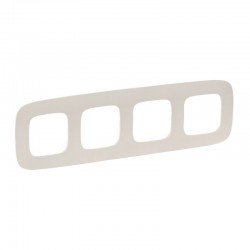 Рамка 4-я цвет слоновая кость, Valena Allure 754314