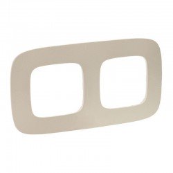 Рамка 2-я цвет тиснение бежевое, Valena Allure 754382