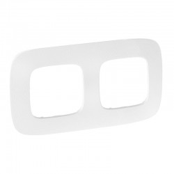 Рамка 2-а колір тиснення біле, Valena Allure