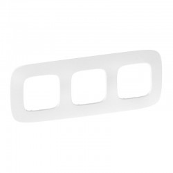 Рамка 3-а колір тиснення біле, Valena Allure